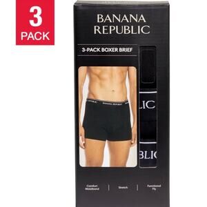 Banana Republic Men's Boxer Brief, 3-pack Size M NEW # J-334